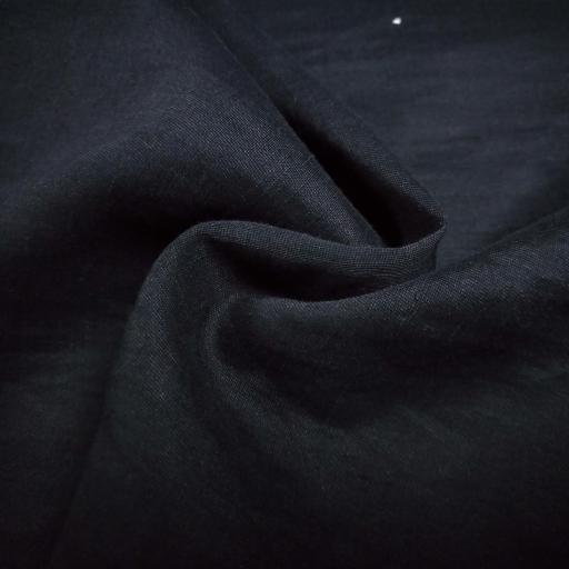 پارچه ابریشم انزوی ژاپن رنگ مشکی 